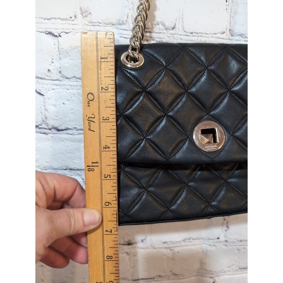 Kate Spade Natalia Convertible Black Shoulder Crossbody Bag Quilted - Picture 13 of 16